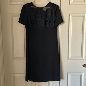 Shomi by Miller Shor | Silk dress. Size 8. Embroidered. Cocktail Evening wear